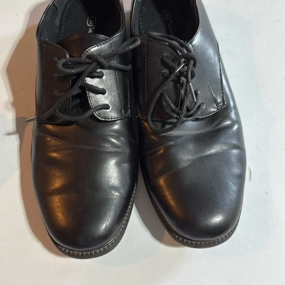 Classic Black Leather Men's Shoes - Picture 5 of 7